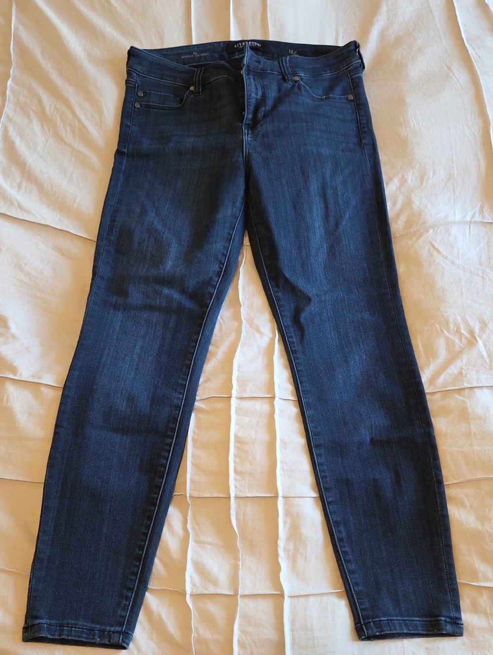 Liverpool Women's Dark Indigo Skinny Jeans